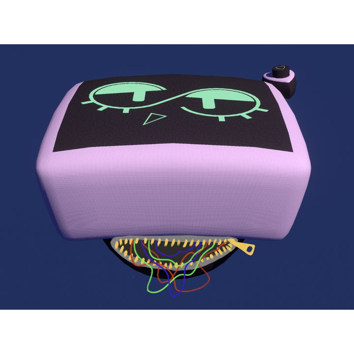 Cute Monitor Cherry Plushie