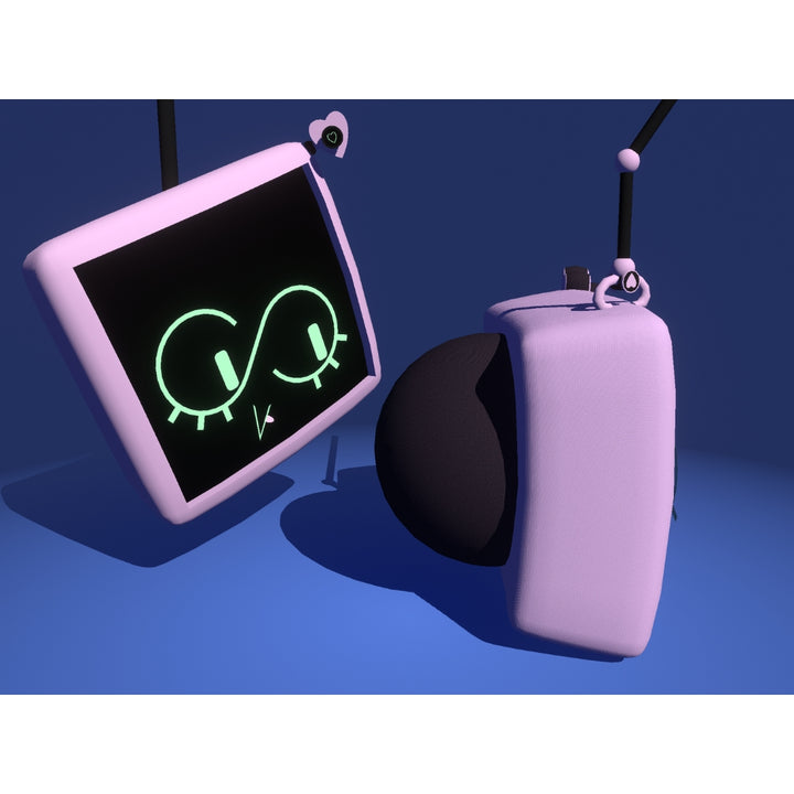 Cute Monitor Cherry Plushie