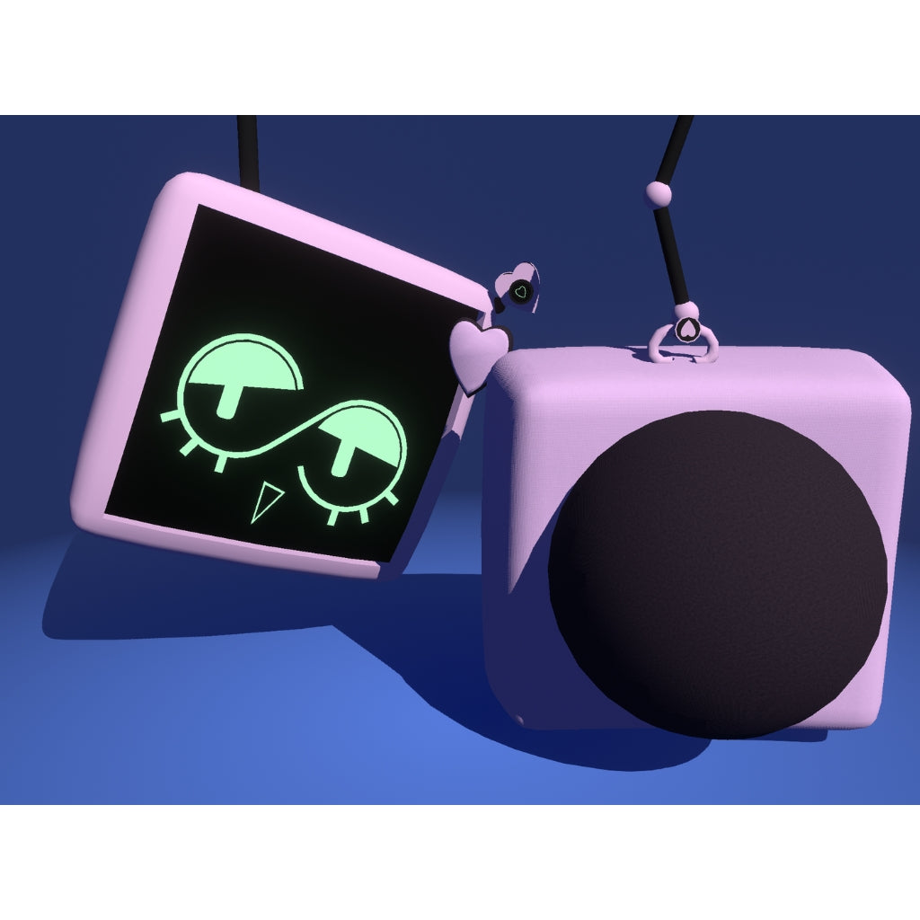 Cute Monitor Cherry Plushie