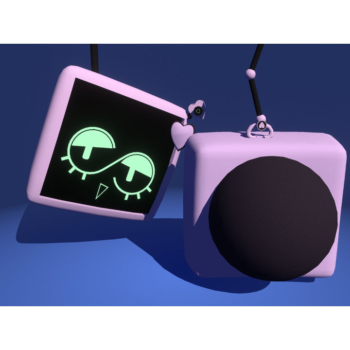 Cute Monitor Cherry Plushie