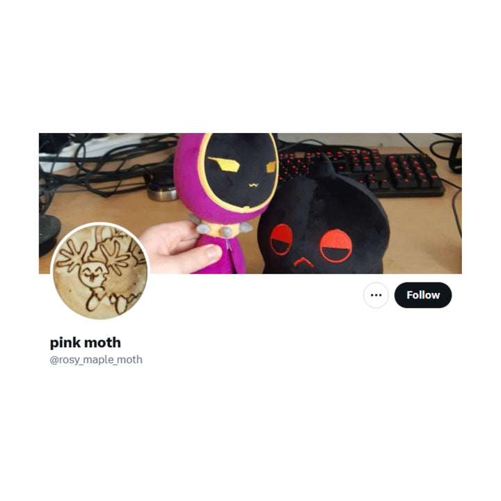 Cute Monitor Cherry Plushie