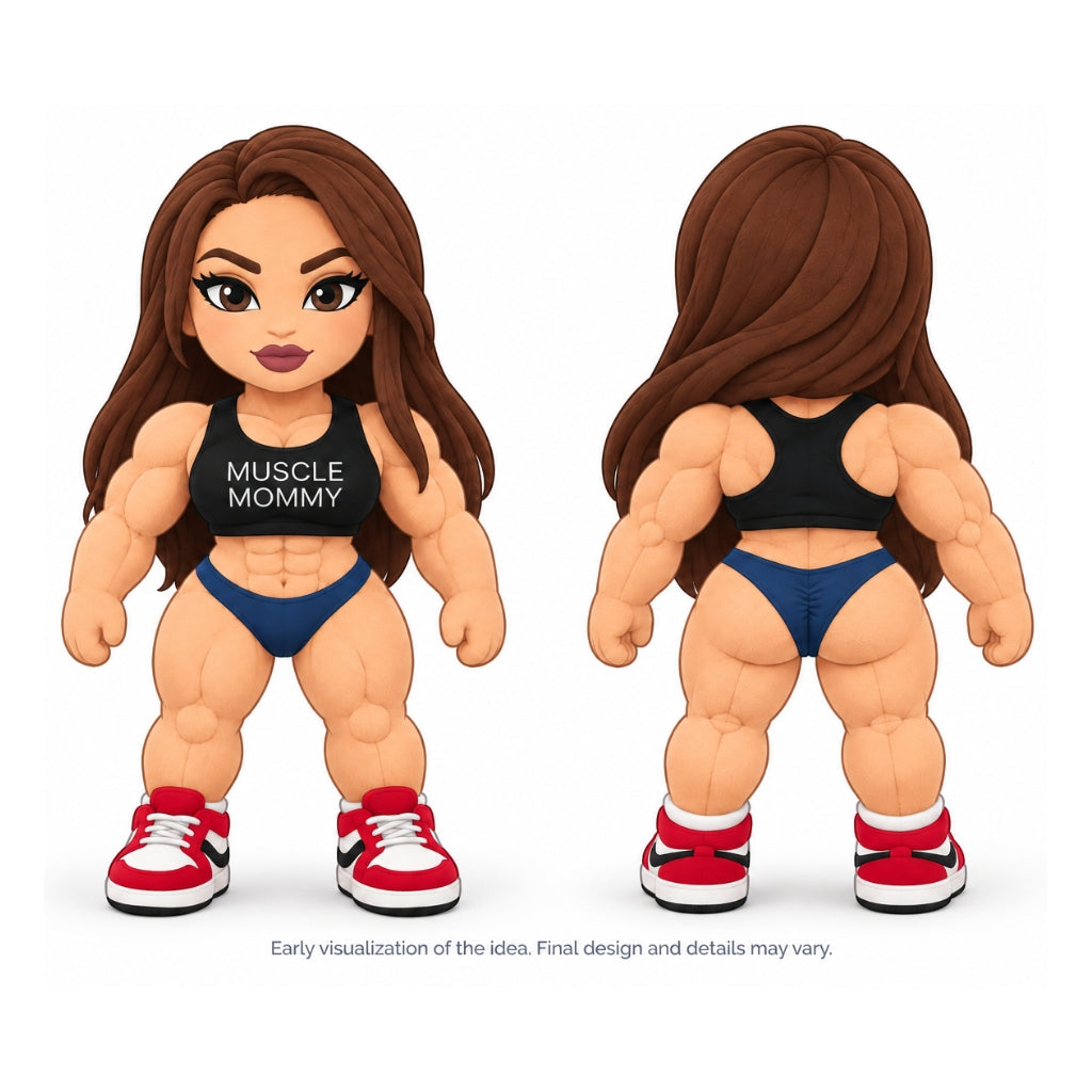 Muscle Mommy Plushie